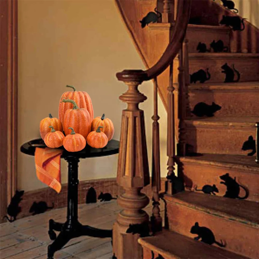 Festive Faux Pumpkin Decor Set