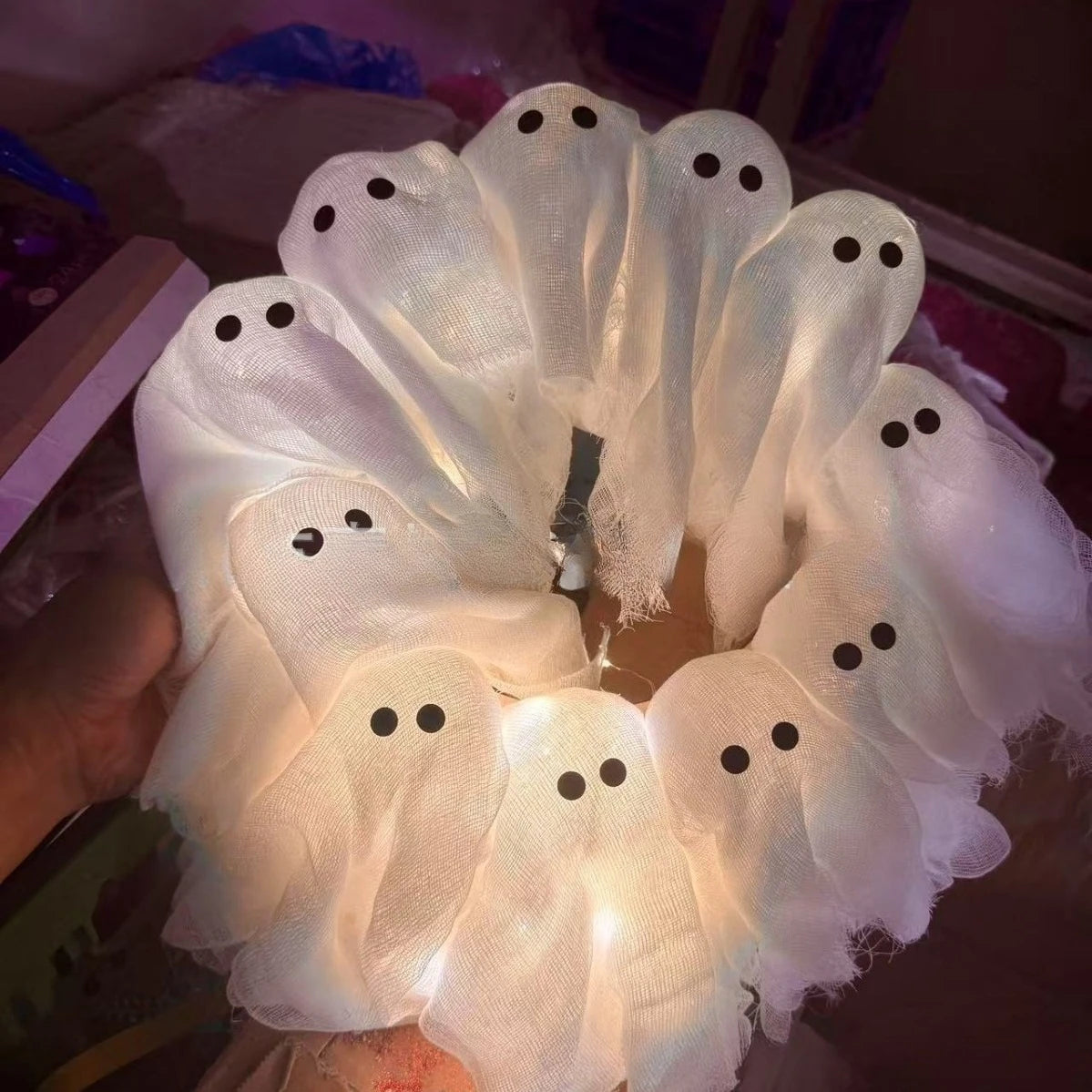 Jack-O-Glow Wreath